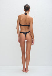 Nineties Brazilian Brief - Black Crinkle - Matteau